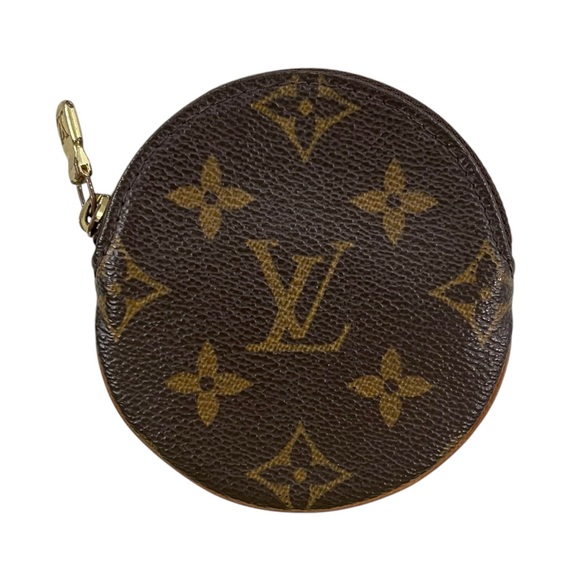 Louis Vuitton Monogram Round Coin Pouch - Picture 1 of 5